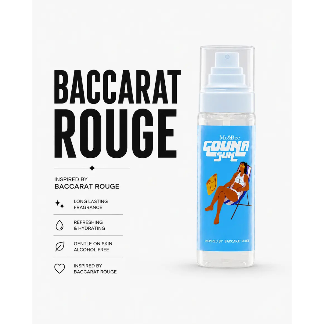 Body splash baccarat rouge