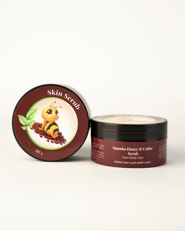 Manuka Honey & Coffee Scrub