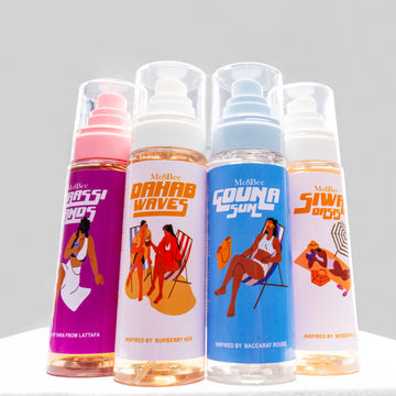 Body splashes set "4pcs"