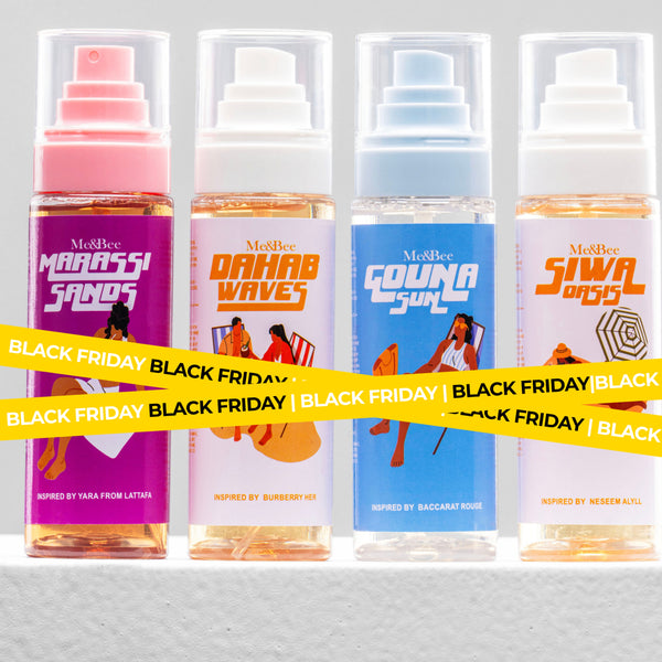 Body splashes set "4pcs"