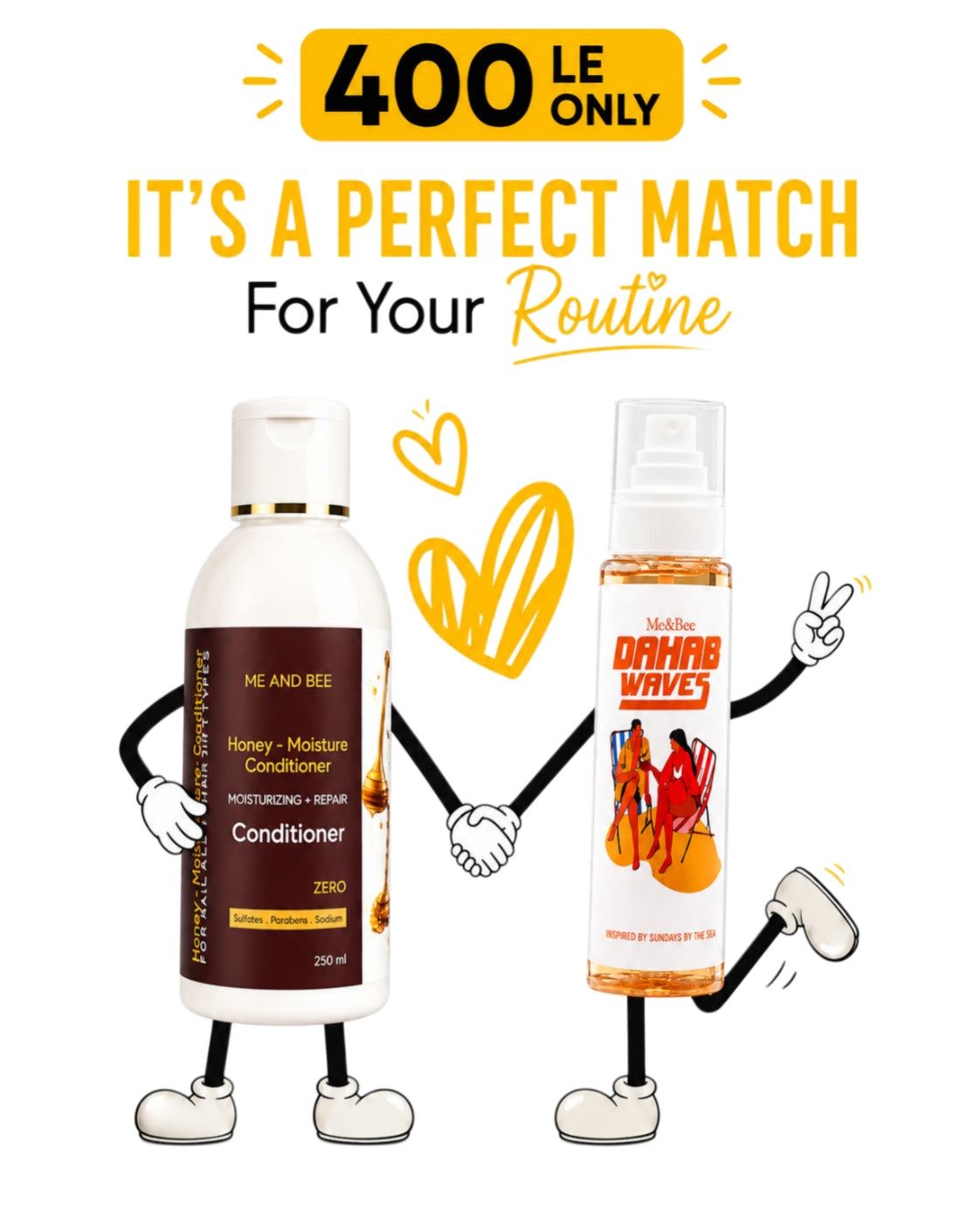 Conditioner+Burberry her splash